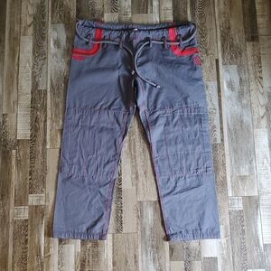 A1 Gray Pants with Red Accents